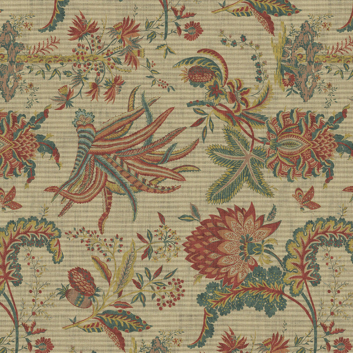 Storied Past Vintage 472600 by PK Lifestyles Designer Fabric Cultural Exchange IX 100% Cotton Pakistan 51000 H: 27, V: 25.25 54 - Swanky Fabrics -