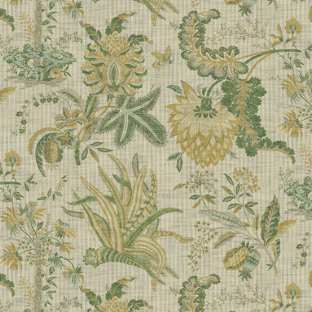 Storied Past Blonde 472602 by PK Lifestyles Designer Fabric Cultural Exchange IX 100% Cotton Pakistan 51000 H: 27, V: 25.25 54 - Swanky Fabrics -