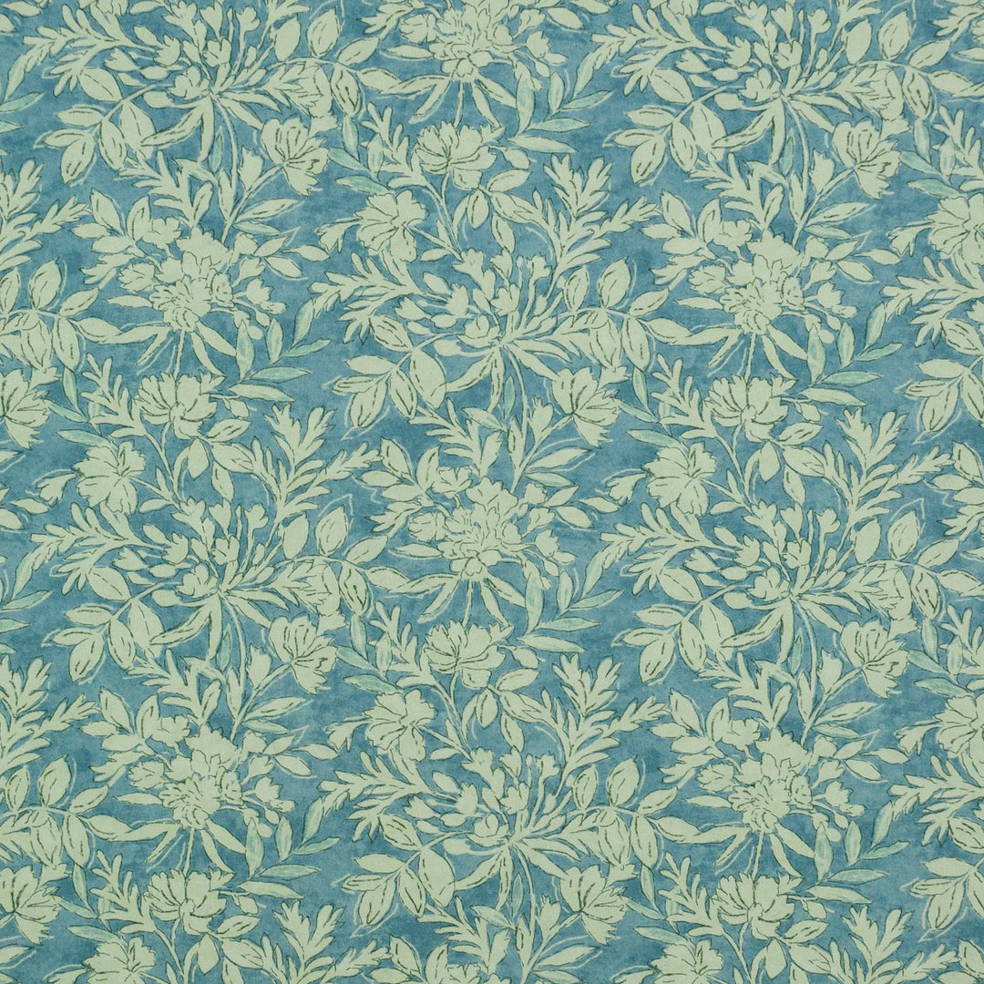 Ease Sky 472872 by PKL Studio Designer Fabric - 100% Cotton India 11000 Horizontal: 13.500" and Vertical: 12.600" 54 - Swanky Fabrics -