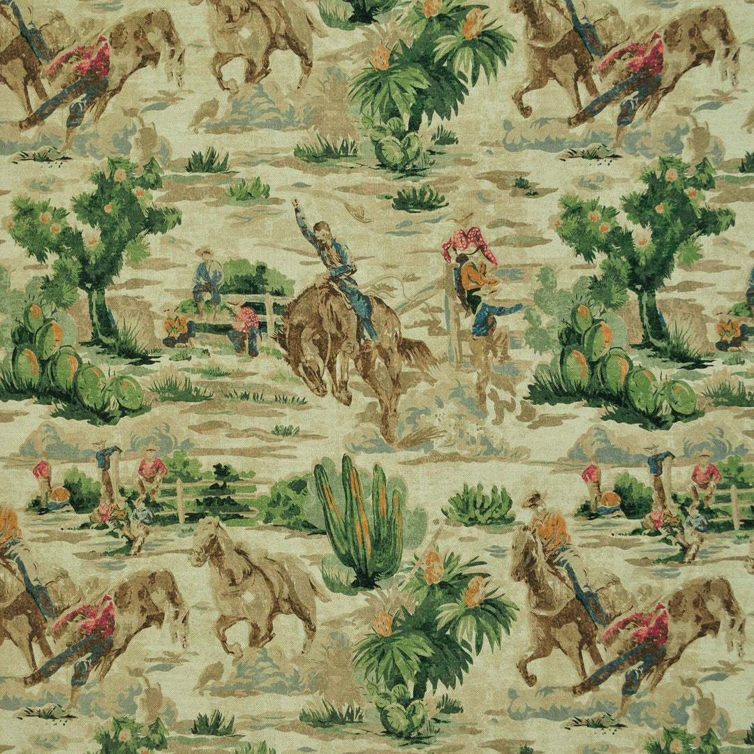 First Rodeo Twine 472880 by PKL Studio Designer Fabric - 75% Cotton 25% Linen Pakistan 15000 Horizontal: 27.000" and Vertical: 27.000" 54 - Swanky Fabrics -