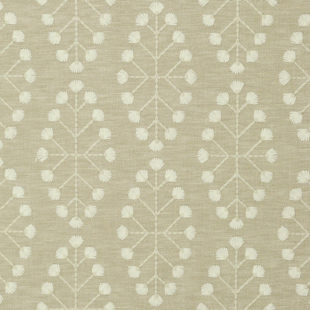 Allium Emb Twine 472983 by PKL Studio Designer Fabric - BASE:71% Polyester 29% Cotton EMB:100% Viscose India 51000 Horizontal: 6.500" and Vertical: 6.250" 52 - Swanky Fabrics -