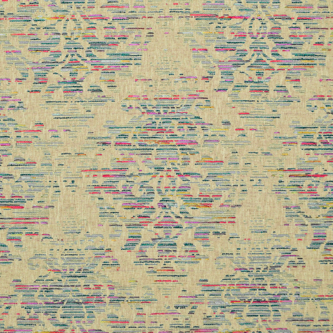 Everly Damask Daydream 472990 by PKL Studio Designer Fabric - 71% Polyester 24% Cotton 5% Linen India 51000 Horizontal: 6.750" and Vertical: 23.000" 54 - Swanky Fabrics -