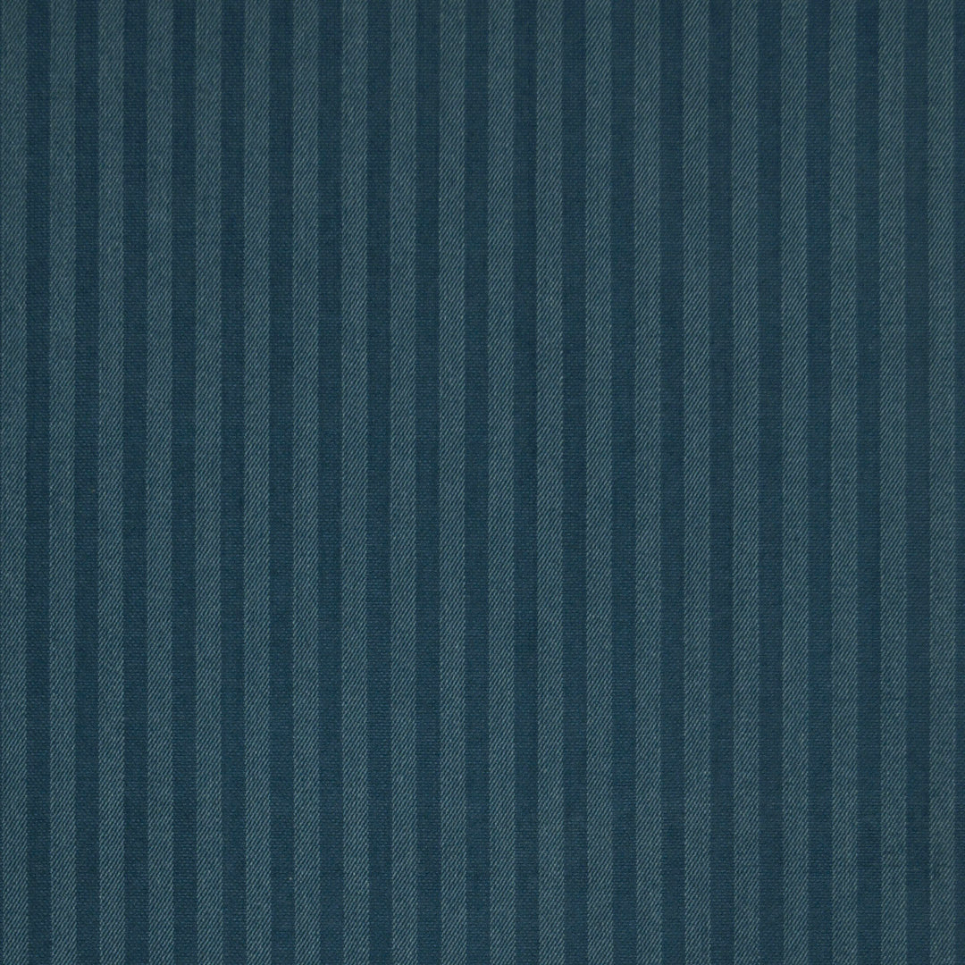 Janie Stripe Denim 473080 by PKL Studio Designer Fabric - 84% Cotton 16% Polyester India 51000 Horizontal: .500" and Vertical: .000" 55 - Swanky Fabrics -