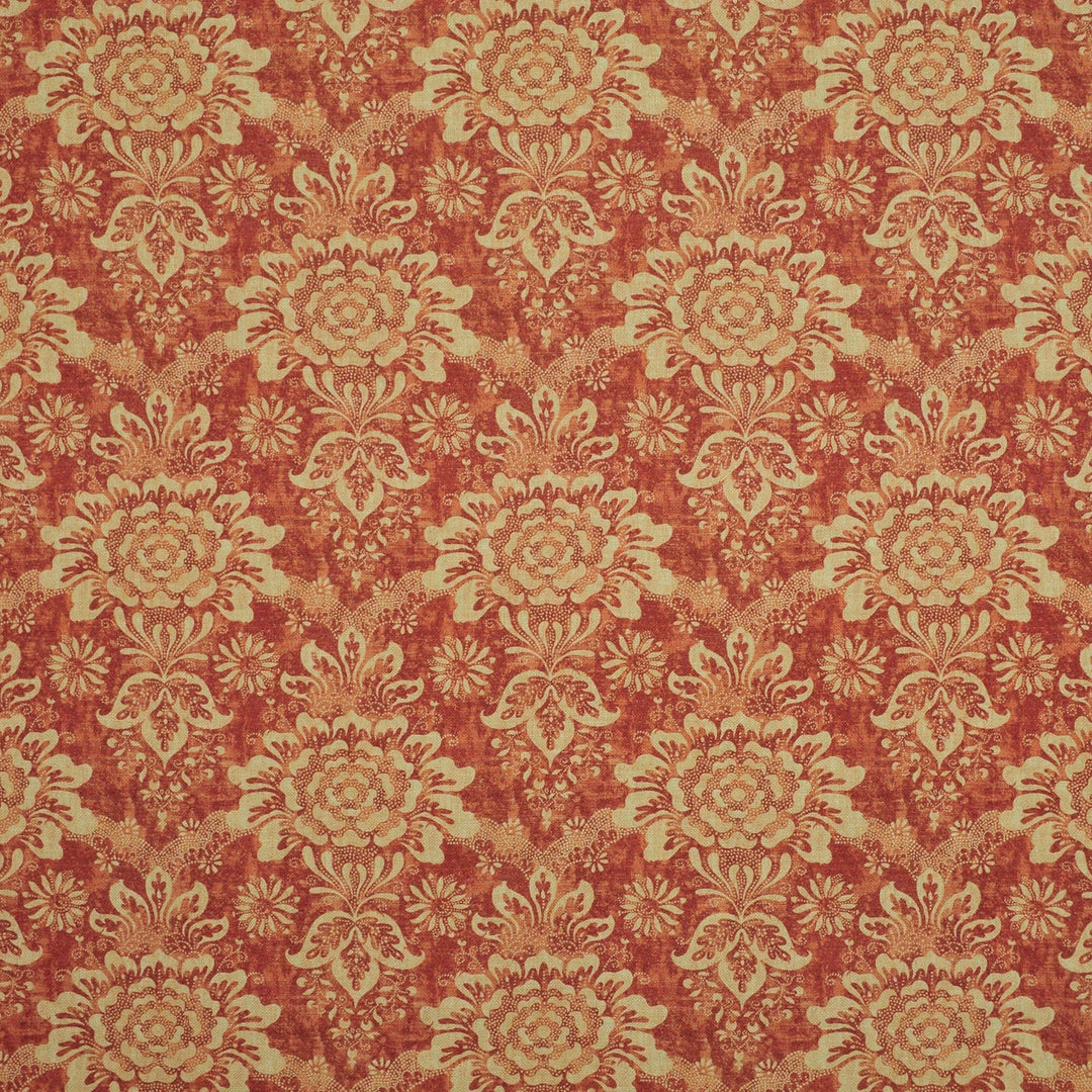 Chantall Pomegranate 473192 by PKL Studio Designer Fabric - 75% Cotton 25% Linen Pakistan 15000 Horizontal: 6.750" and Vertical: 16.000" 54 - Swanky Fabrics -