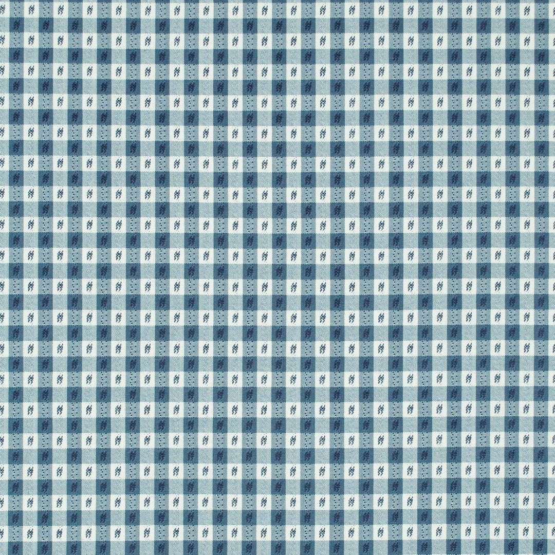 Rosalie Check Chambray 473260 by PKL Studio Designer Fabric - 100% Cotton India 40000 Horizontal: .750" and Vertical: .750" 54 - Swanky Fabrics -