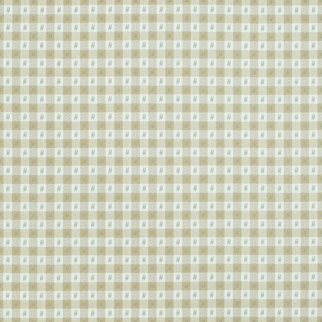 Rosalie Check Sand 473271 by PKL Studio Designer Fabric - 100% Cotton India 40000 Horizontal: .750" and Vertical: .750" 54 - Swanky Fabrics -
