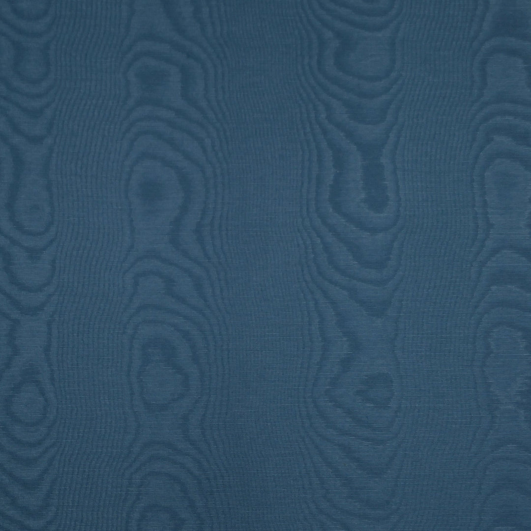 Moire Navy 473391 by PKL Studio Designer Fabric - 65% Cotton 35% Polyester Taiwan 51000 Horizontal: .000" and Vertical: 8.000" 58 - Swanky Fabrics -