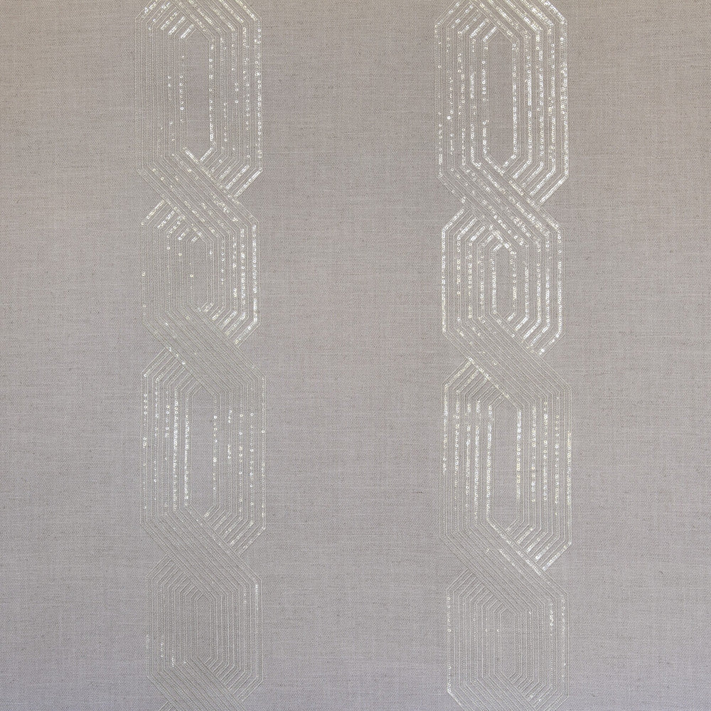 Metalwork Shell by Kravet Couture Designer Fabric WINDSOR SMITH NAILA POLYESTER - 83%;SPUN POLYESTER - 6%;VISCOSE - 6%;PLASTIC - 5% India LIGHT Horizontal: 12.5 and Vertical: 15.74 51 - Swanky Fabrics -
