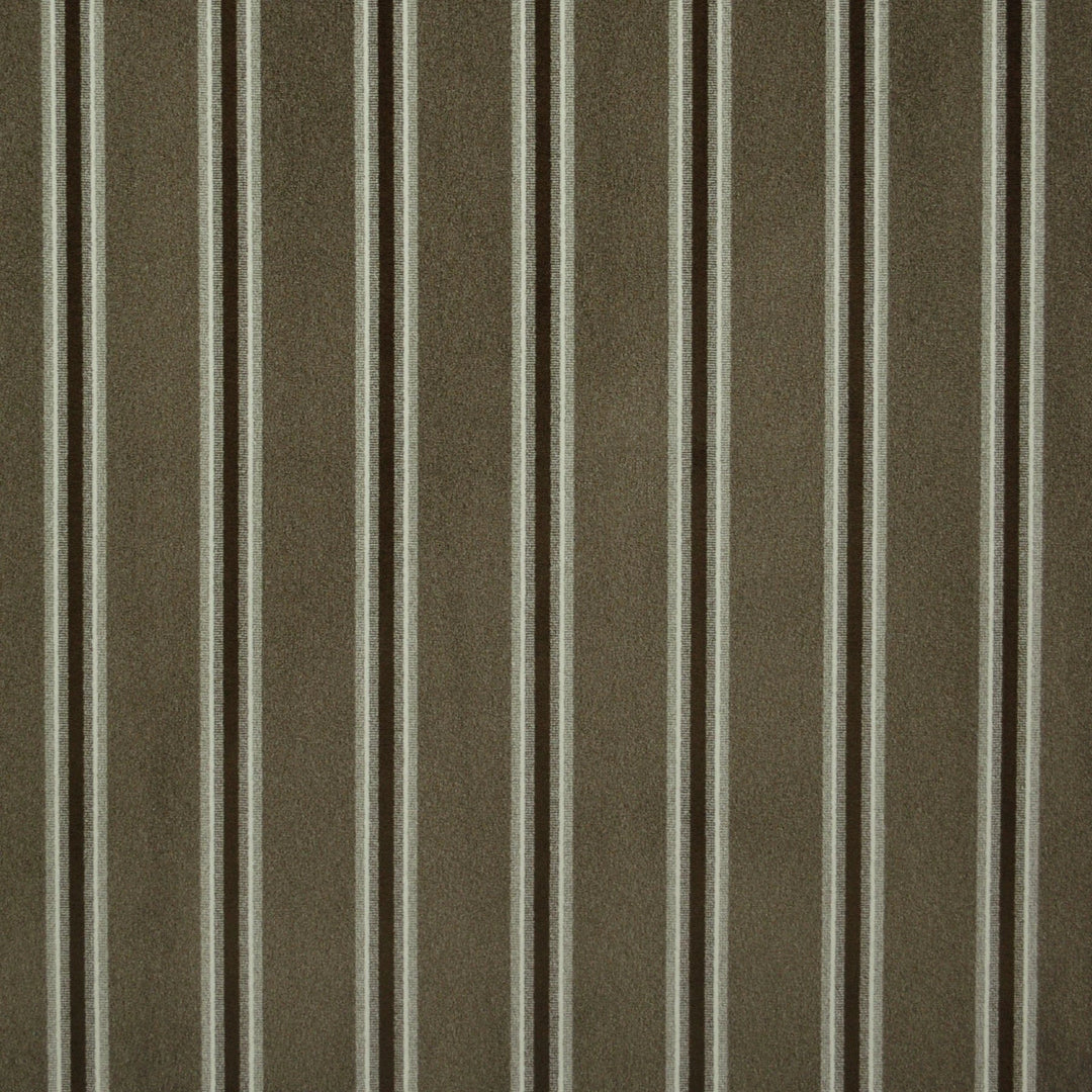 Velveteen Stripe Mink 480832 by PKL Studio Designer Fabric - 100% Polyester India 51000 Horizontal: 1.750" and Vertical: .000" 54 - Swanky Fabrics -