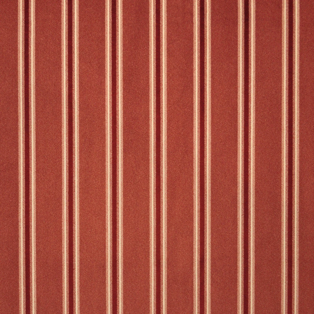 Velveteen Stripe Rosewood 480833 by PKL Studio Designer Fabric - 100% Polyester India 51000 Horizontal: 1.750" and Vertical: .000" 54 - Swanky Fabrics -