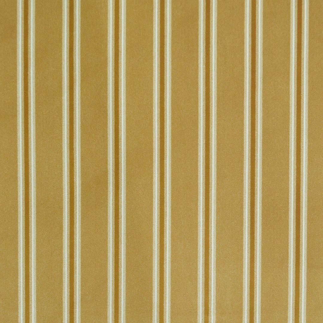 Velveteen Stripe Gold 480834 by PKL Studio Designer Fabric - 100% Polyester India 51000 Horizontal: 1.750" and Vertical: .000" 54 - Swanky Fabrics -
