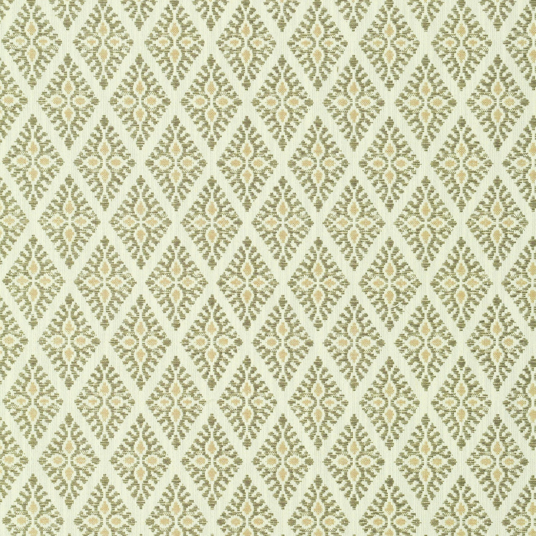 Aldo Lattice Mineral 480861 by PKL Studio Designer Fabric - 64% Recycled Polyester 36% Cotton India 51000 Horizontal: 1.700" and Vertical: 2.600" 55 - Swanky Fabrics -