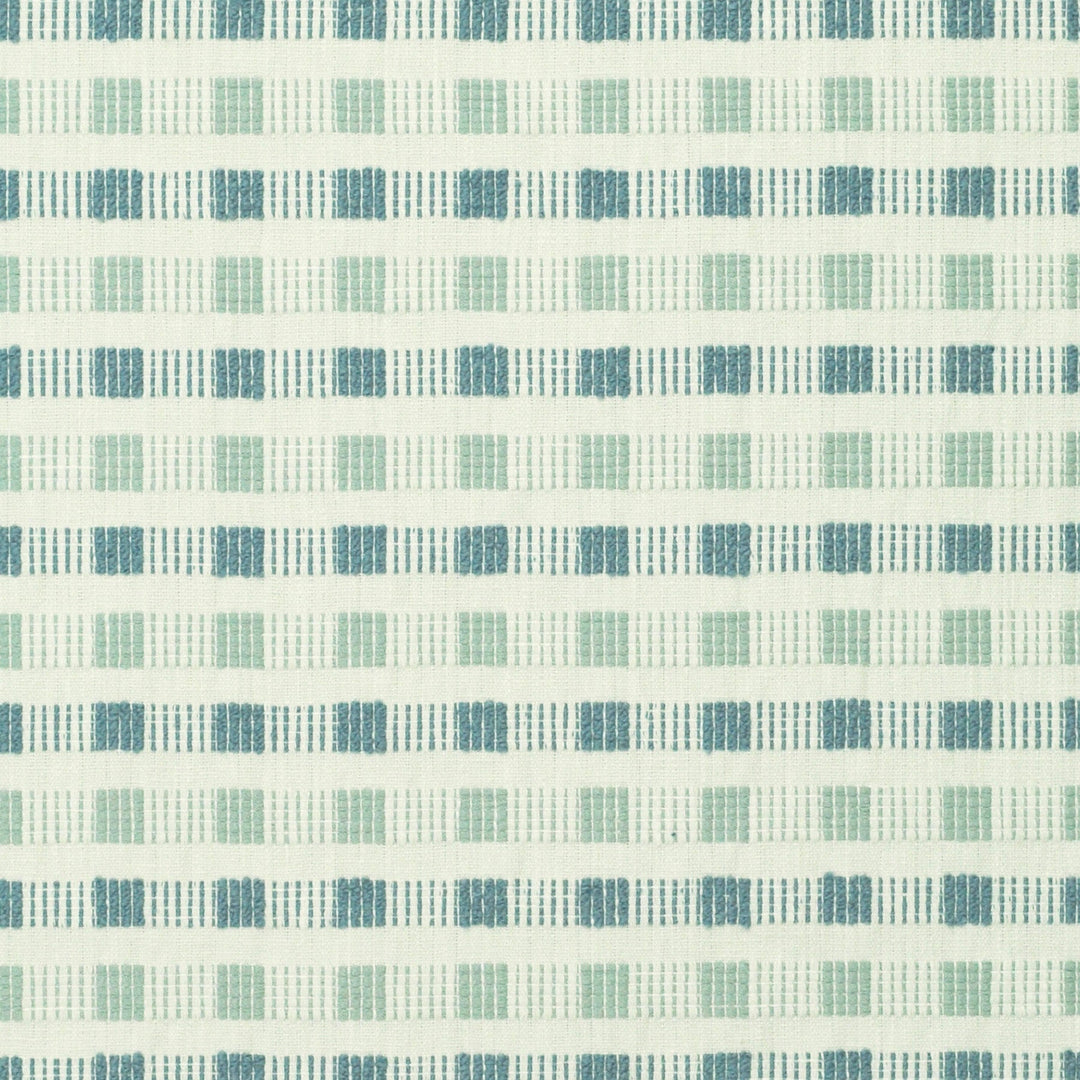 Block Party Mist 480894 by PKL Studio Designer Fabric - 54% Cotton 46% Recycled Polyester India 51000 Horizontal: 1.300" and Vertical: 2.000" 54 - Swanky Fabrics -