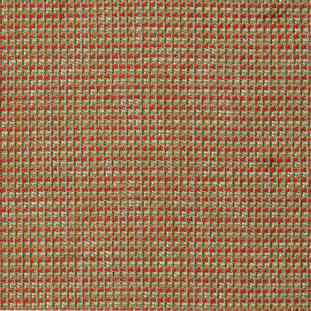 Cabana Carnelian 480913 by PKL Studio Designer Fabric - 54% Polyester 46% Cotton India 51000 Horizontal: .375" and Vertical: .375" 55 - Swanky Fabrics -