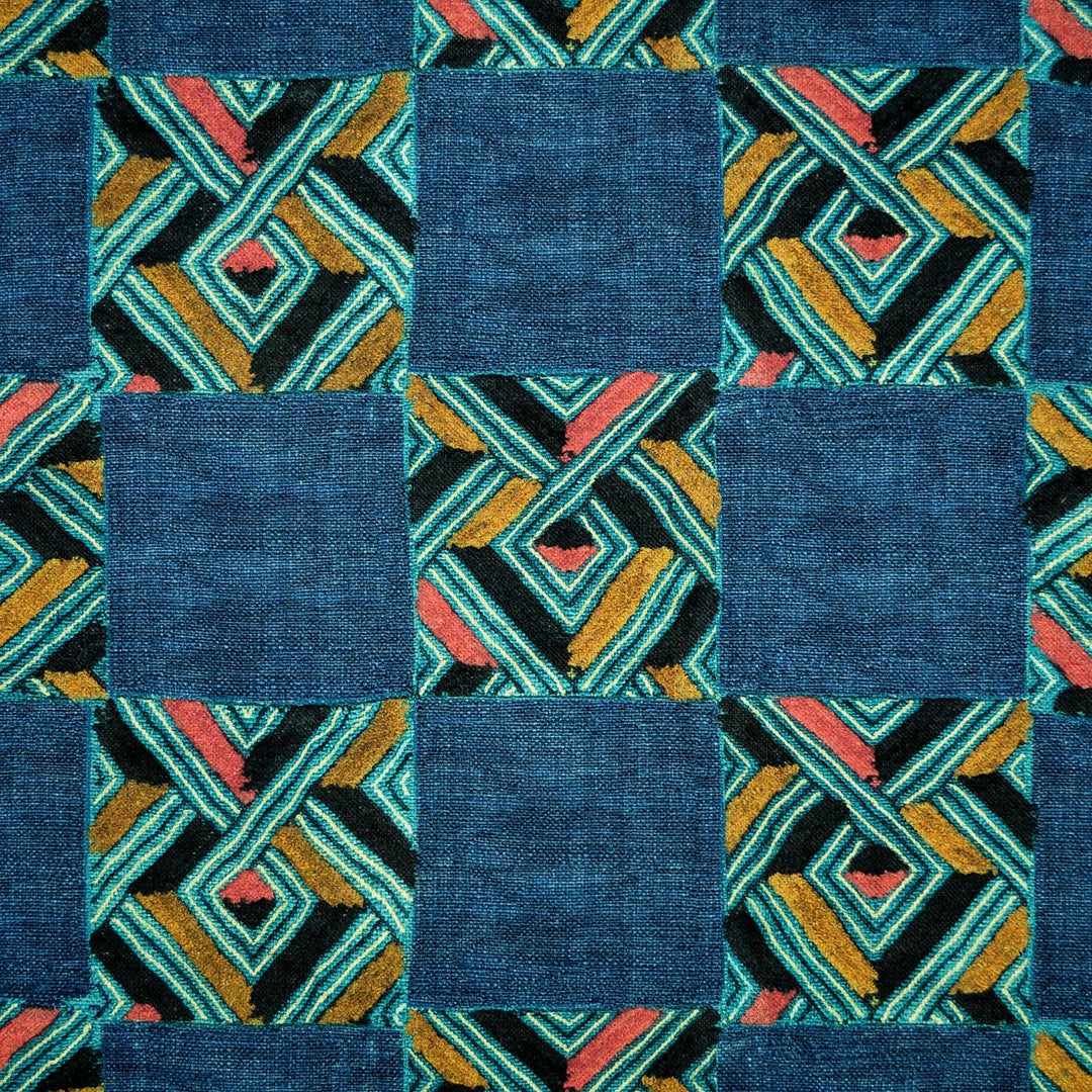 Spirit Quilt Ink 480982 by PKL Studio Designer Fabric - 75% Cotton 25% Linen Pakistan 15000 Horizontal: 27.000" and Vertical: 13.500" 54 - Swanky Fabrics -