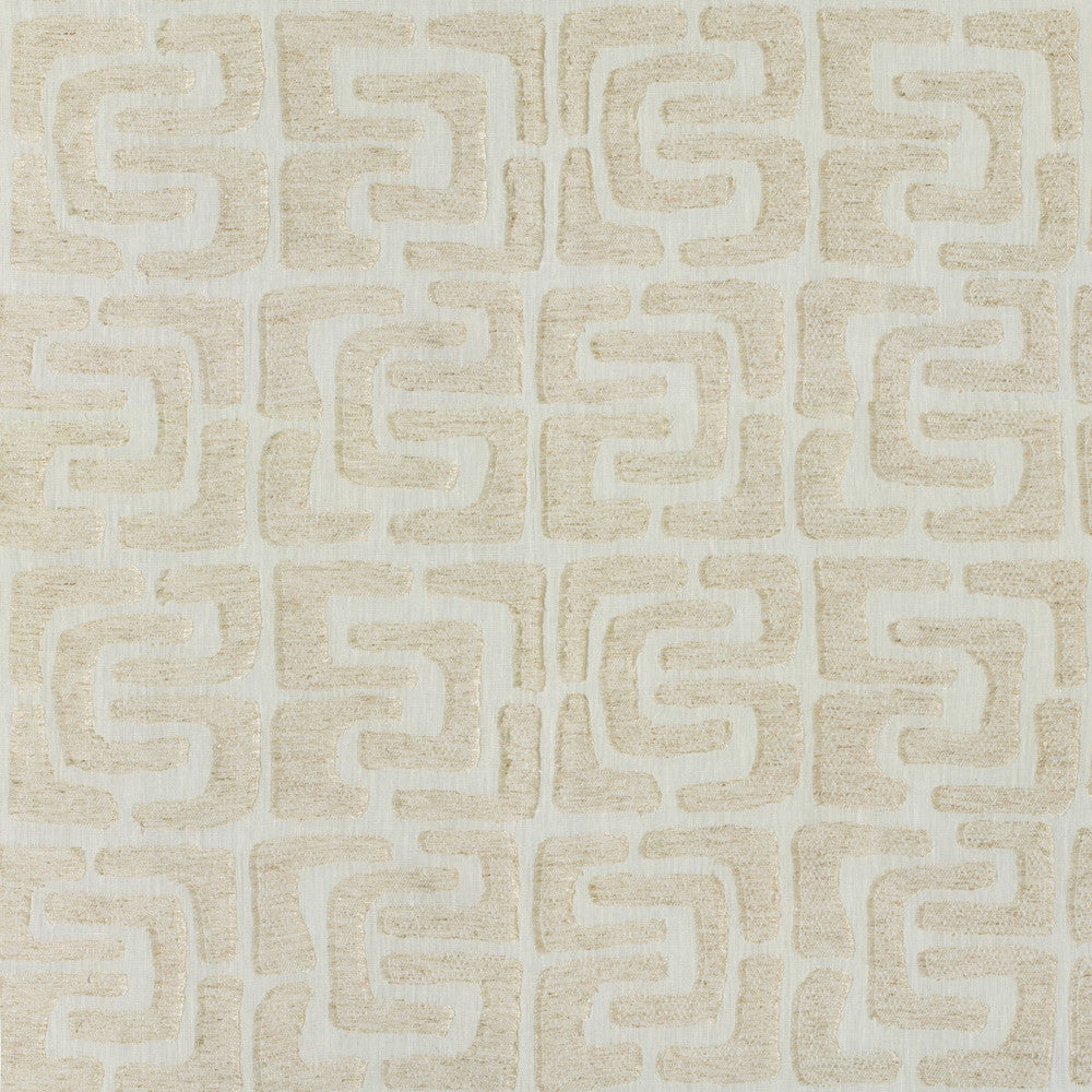 Oui Fringe Muslin by Kravet Couture Designer Fabric LINHERR HOLLINGSWORTH BOHEME II LINEN - 73%;VISCOSE - 27% India Horizontal: 13.5 and Vertical: 13.5 54 - Swanky Fabrics -