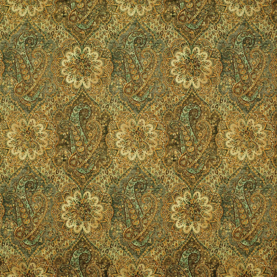 Paisley Flourish Fig 481201 by PKL Studio Designer Fabric - 100% Cotton Peru 20000 Horizontal: 13.500" and Vertical: 18.000" 54 - Swanky Fabrics -