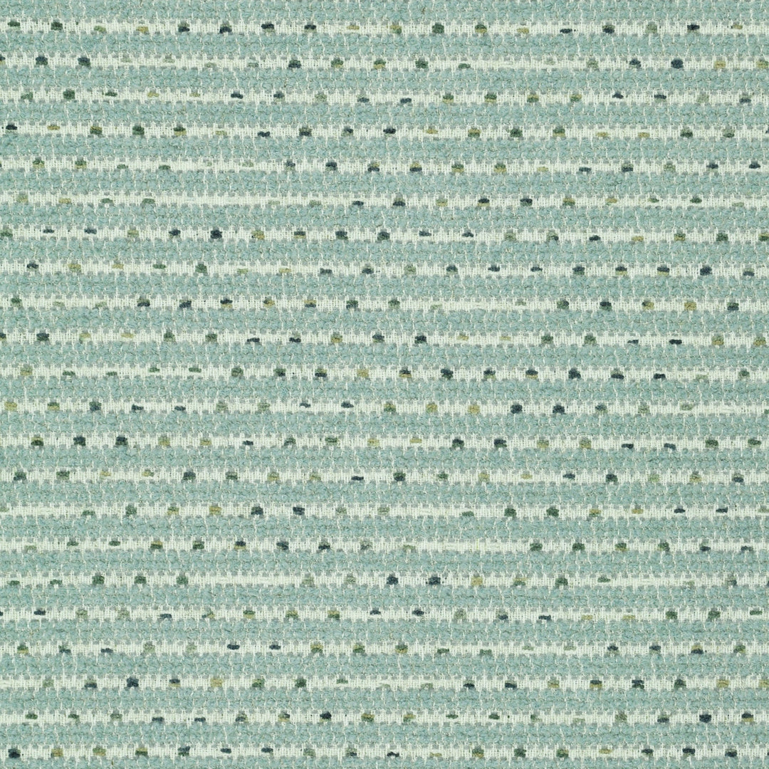 Boulevard Stripe Spa 481302 by PKL Studio Designer Fabric - 91% Polyester 9% Linen Back:100% Acrylic China 51000 Horizontal: 1.300" and Vertical: 2.800" 55 - Swanky Fabrics -
