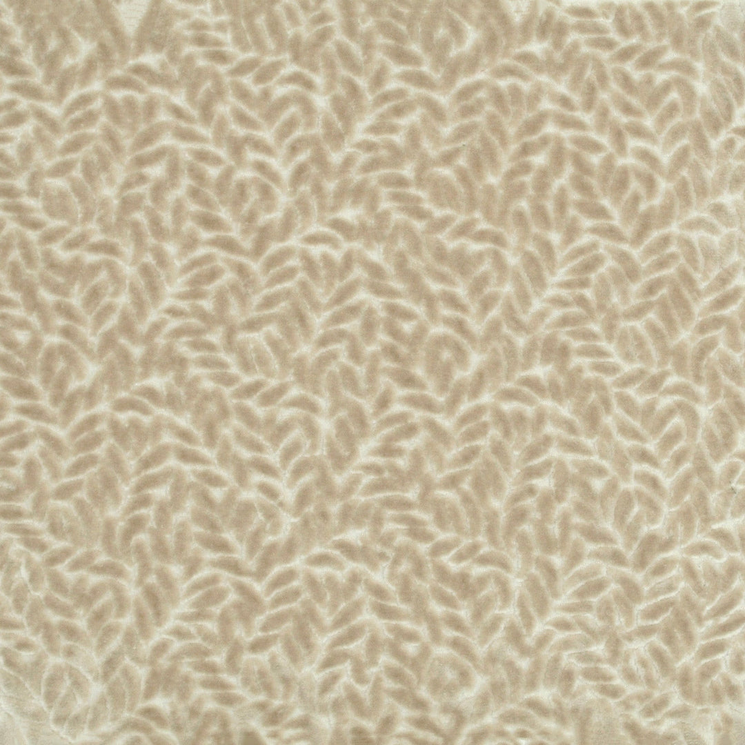 Luxe Leaf Fawn 481626 by PKL Studio Designer Fabric - 100% Polyester Back:100% Polyester China 51000 Horizontal: 5.500" and Vertical: 4.500" 56 - Swanky Fabrics -