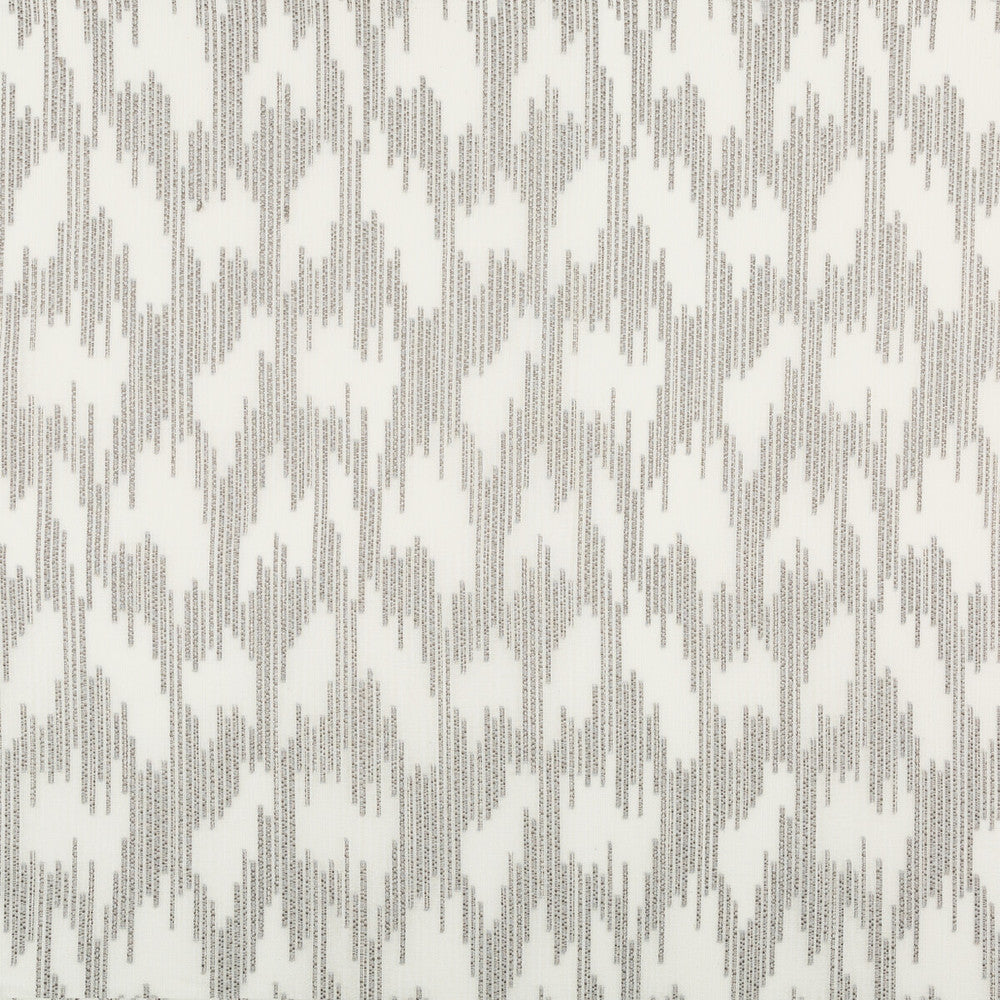 Kace Pewter by Kravet Contract Designer Fabric POLYESTER - 100% Turkey Horizontal: 15 and Vertical: 9 118 - Swanky Fabrics -