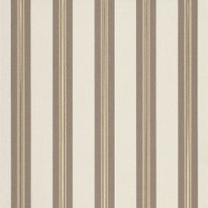 Sunbrella Fabric 4945 Taupe Tailored Bar Stripe