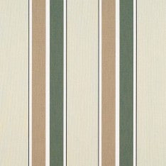 Sunbrella Fabric 4959 Fern / Heather Beige Blockstripe