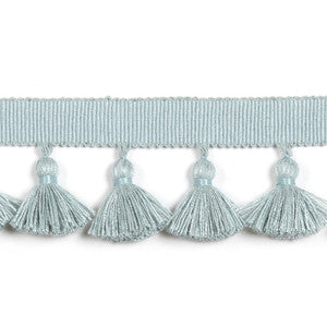 Europatex Trim Hellenic Key Tassel Fringe Mist