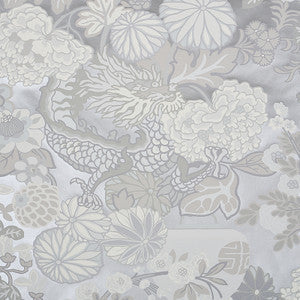 Schumacher Wallpaper Chiang Mai Dragon Limestone 5001068