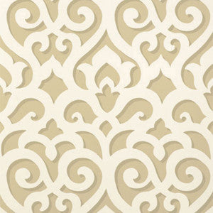 Schumacher Wallpaper Veneto Taupe 5003721