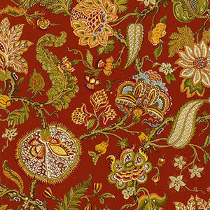 Schumacher Wallpaper Chalfont Paprika 5004201