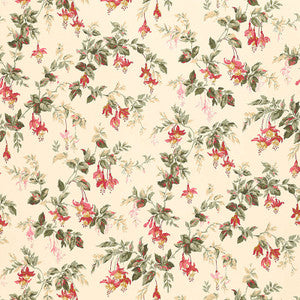 Schumacher Wallpaper Garden Gate Parchment 5004343
