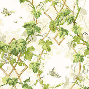 Schumacher Wallpaper Leafy Arbor Leaf 5004493