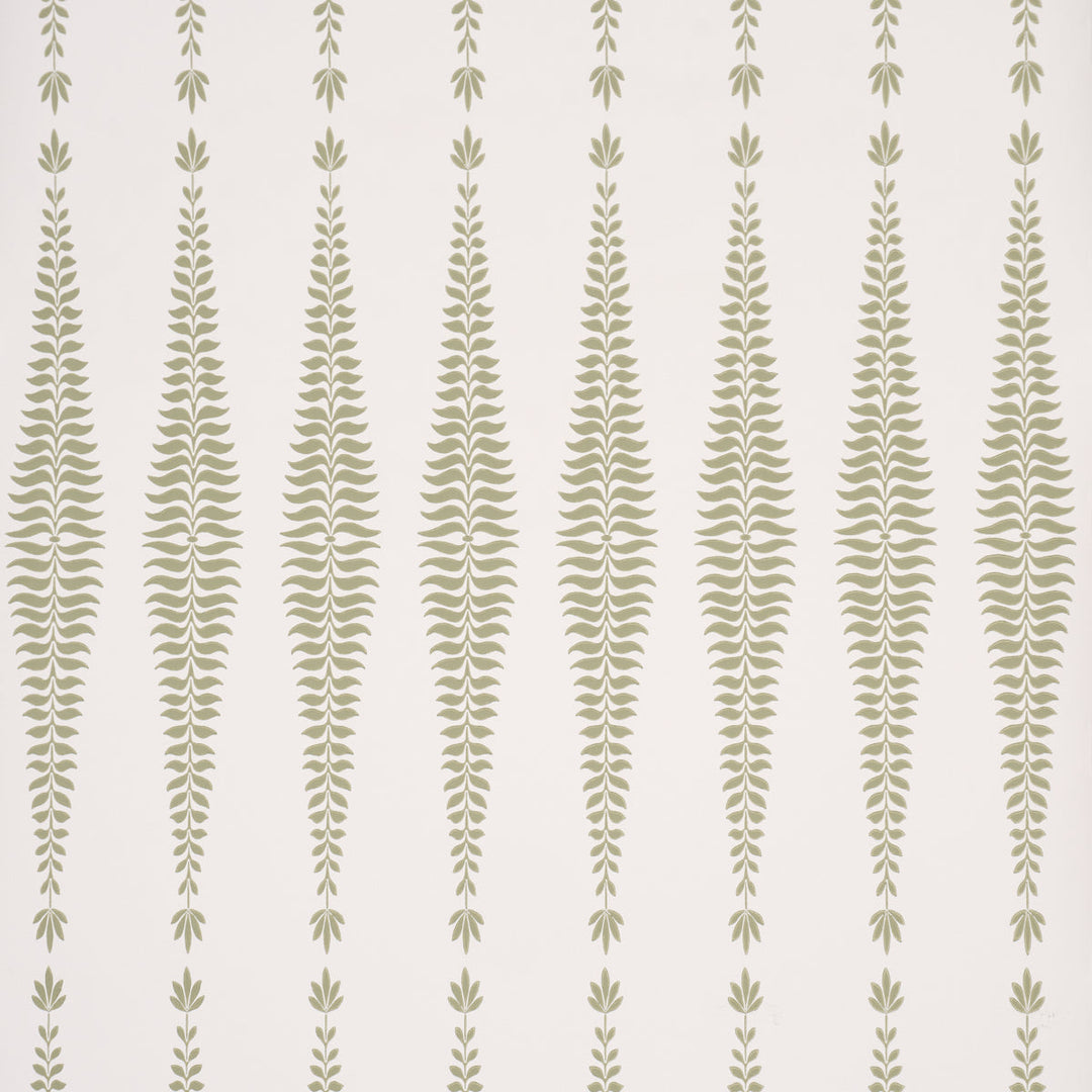 Schumacher Wallcovering Fern Tree - Sage