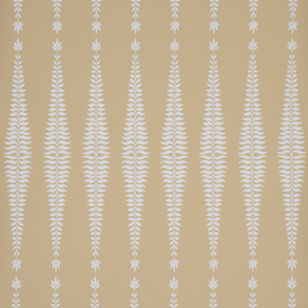Schumacher Wallcovering Fern Tree - Ochre