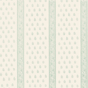 Schumacher Wallpaper Katsura Stripe Water Blue 5005202
