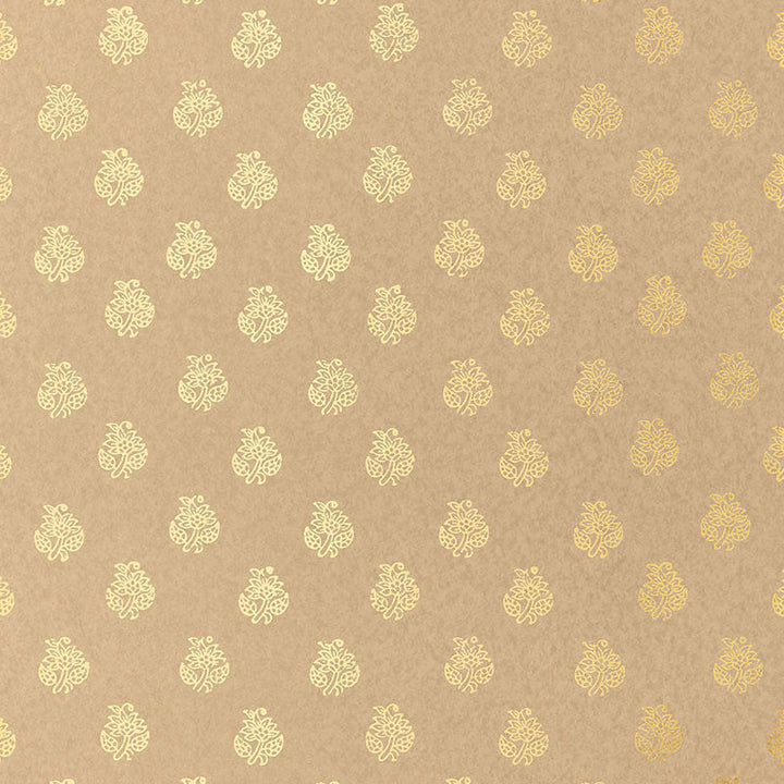 Kaladera Gilt 5005257 by Schumacher Designer Wallpaper JAIPUR / HAND BLOCK PRINTS Paper 0 INDIA </p><p>Repeat: Horizontal: and Vertical: 7" (18CM) 27 - Swanky Fabrics -