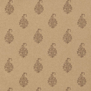 Schumacher Wallpaper Kerala Paisley Tabac 5005283