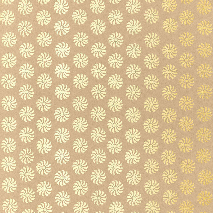 Bombay Gilt 5005294 by Schumacher Designer Wallpaper JAIPUR / HAND BLOCK PRINTS Paper 0 INDIA </p><p>Repeat: Horizontal: and Vertical: 2" (5CM) 27 - Swanky Fabrics -