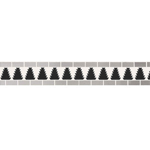 Schumacher Wallpaper Cadiz Mosaic Border Mica 5006031