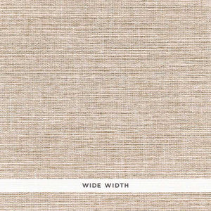 Schumacher Wallpaper Birch Weave Driftwood 5006330
