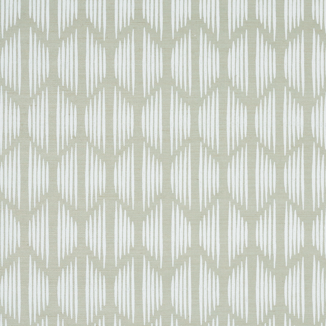 Schumacher Wallcovering Ovington Sisal - Celadon