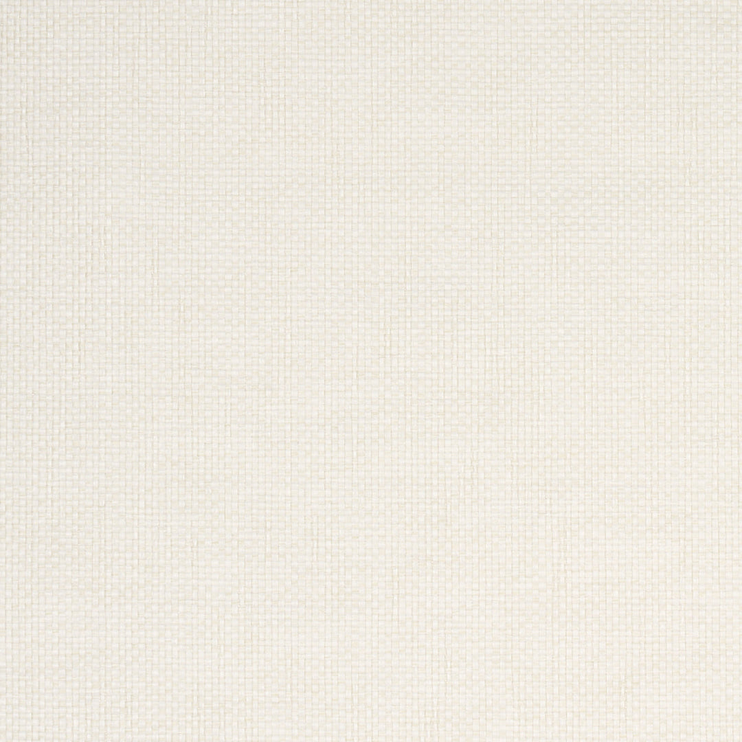 Schumacher Wallcovering Tonal Paperweave - White