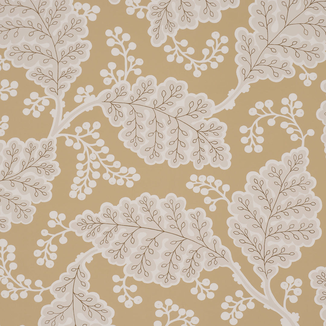 Schumacher Wallcovering Estelle - Ochre