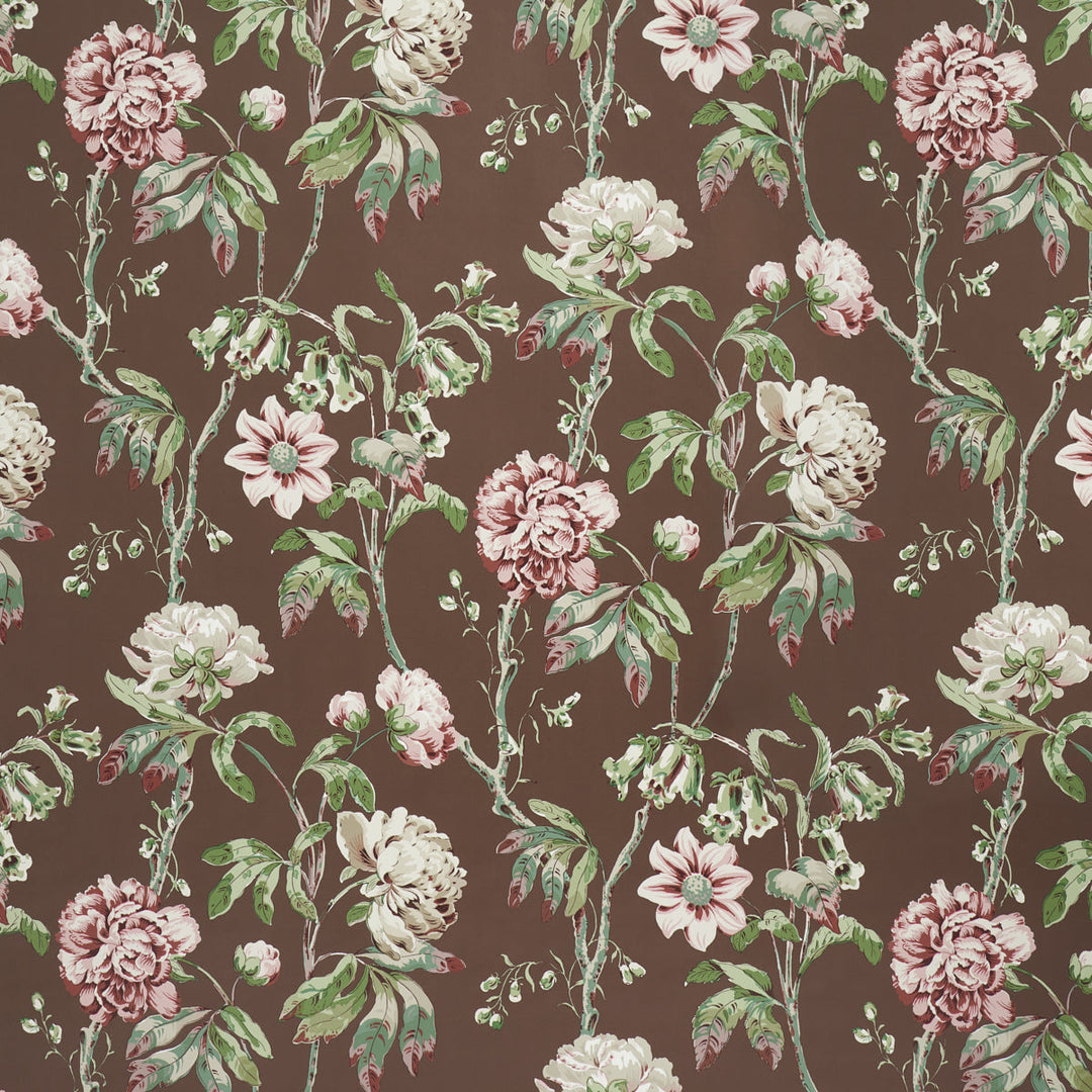 Schumacher Wallcovering Daydream - Chocolate