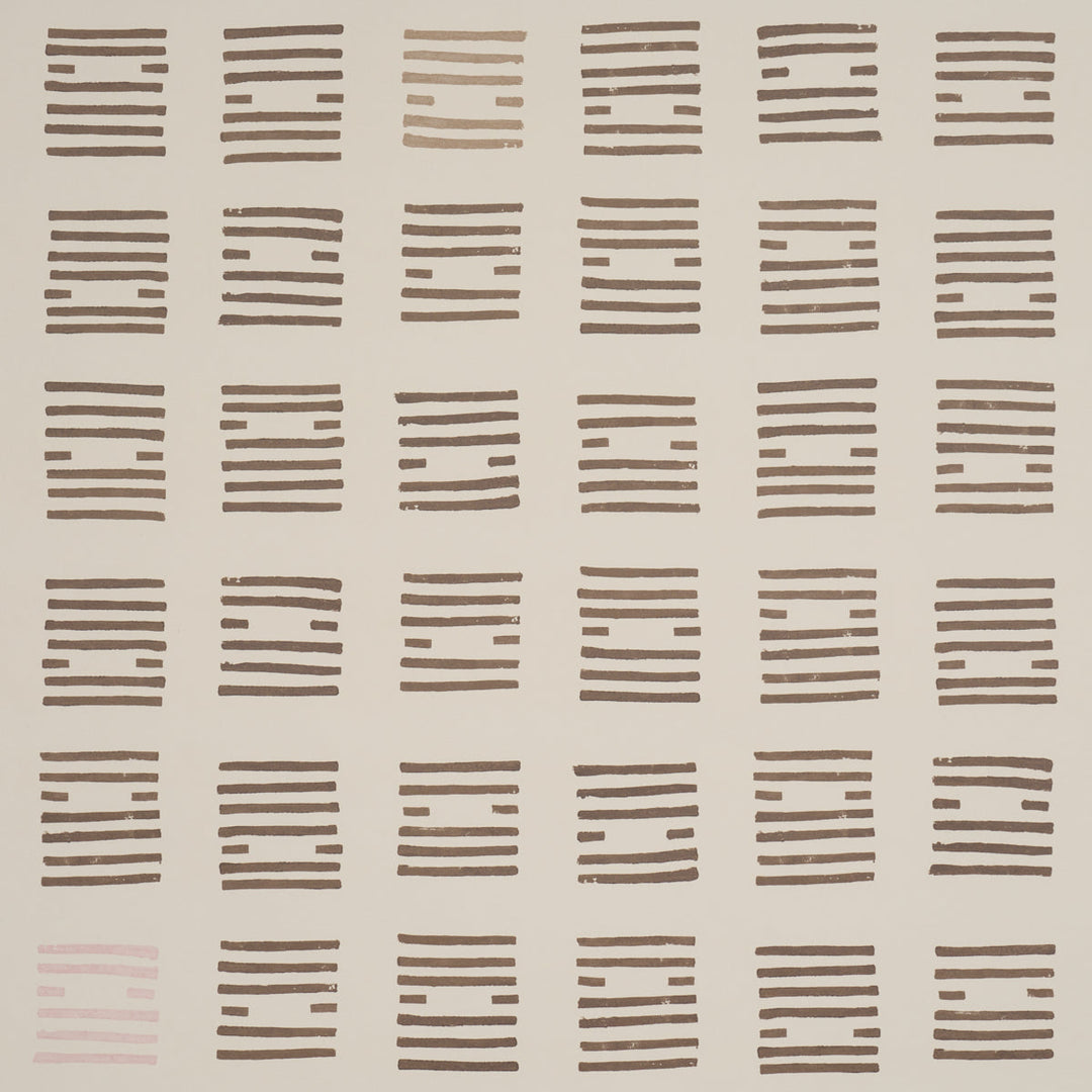 Schumacher Wallcovering Tiasquam - Neutral