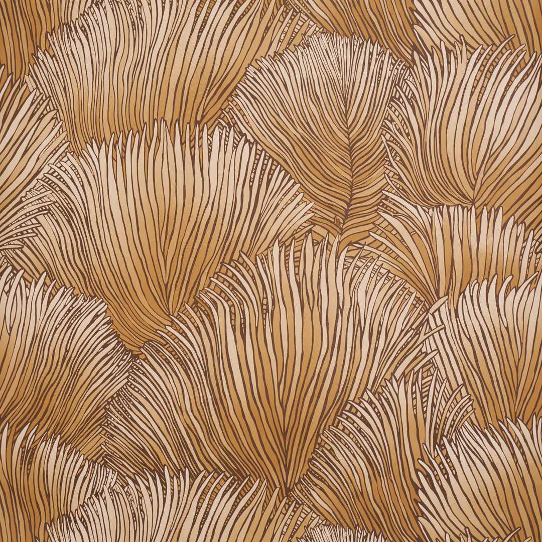 Schumacher Wallcovering Fondale - Gold