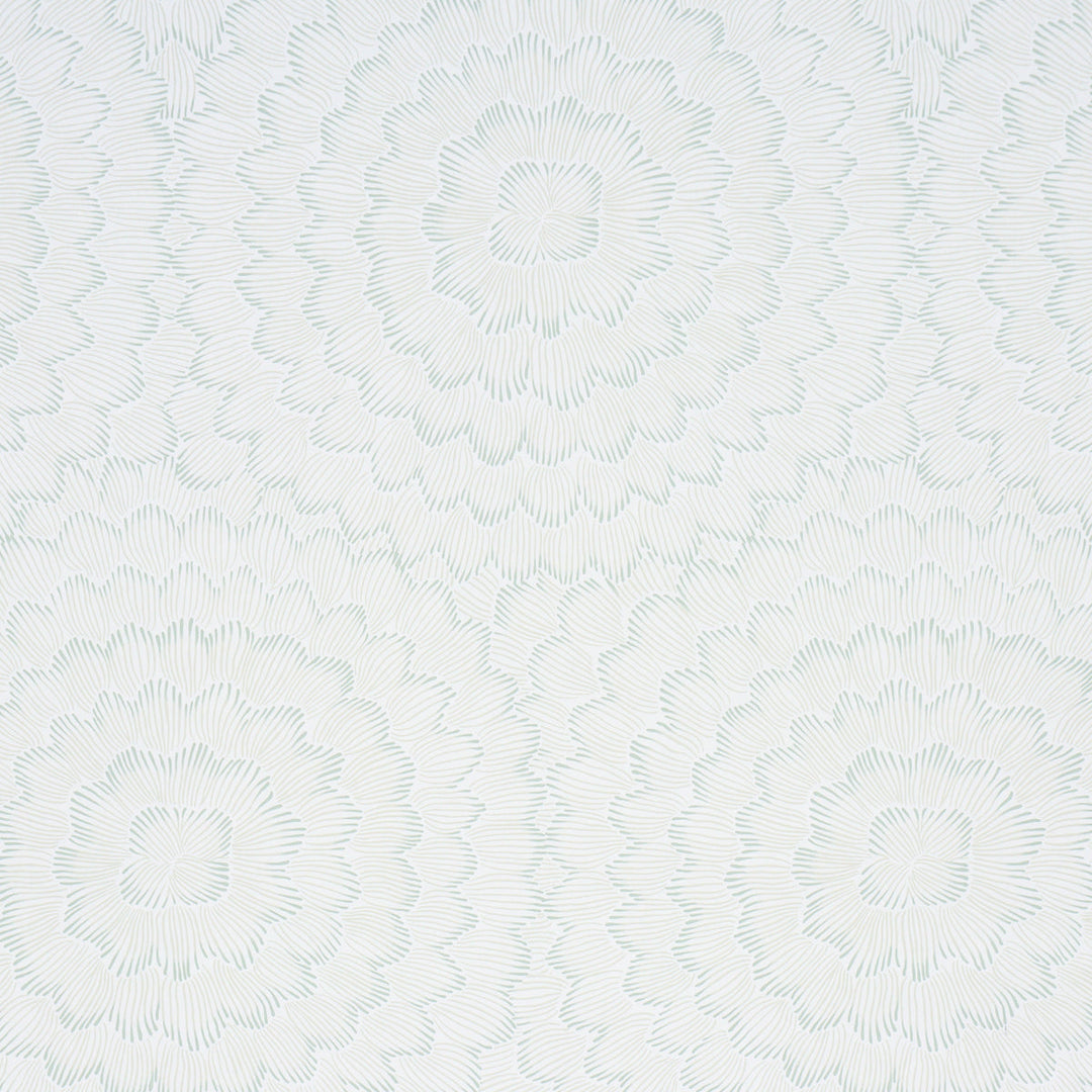 Schumacher Wallcovering Feather Bloom - Seaglass