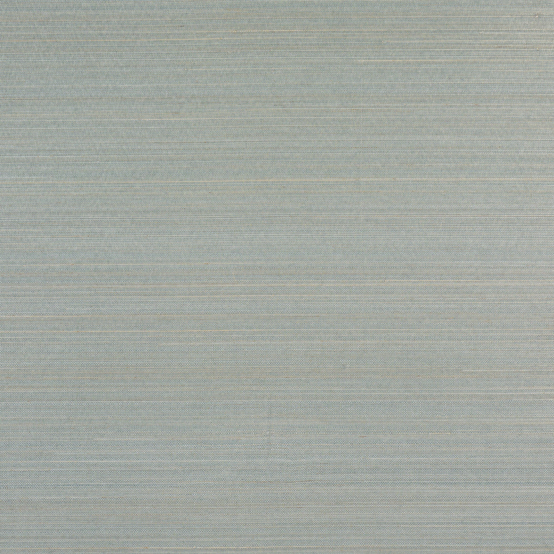 Schumacher Wallcovering Musa Abaca Wallcovering - Sky Blue