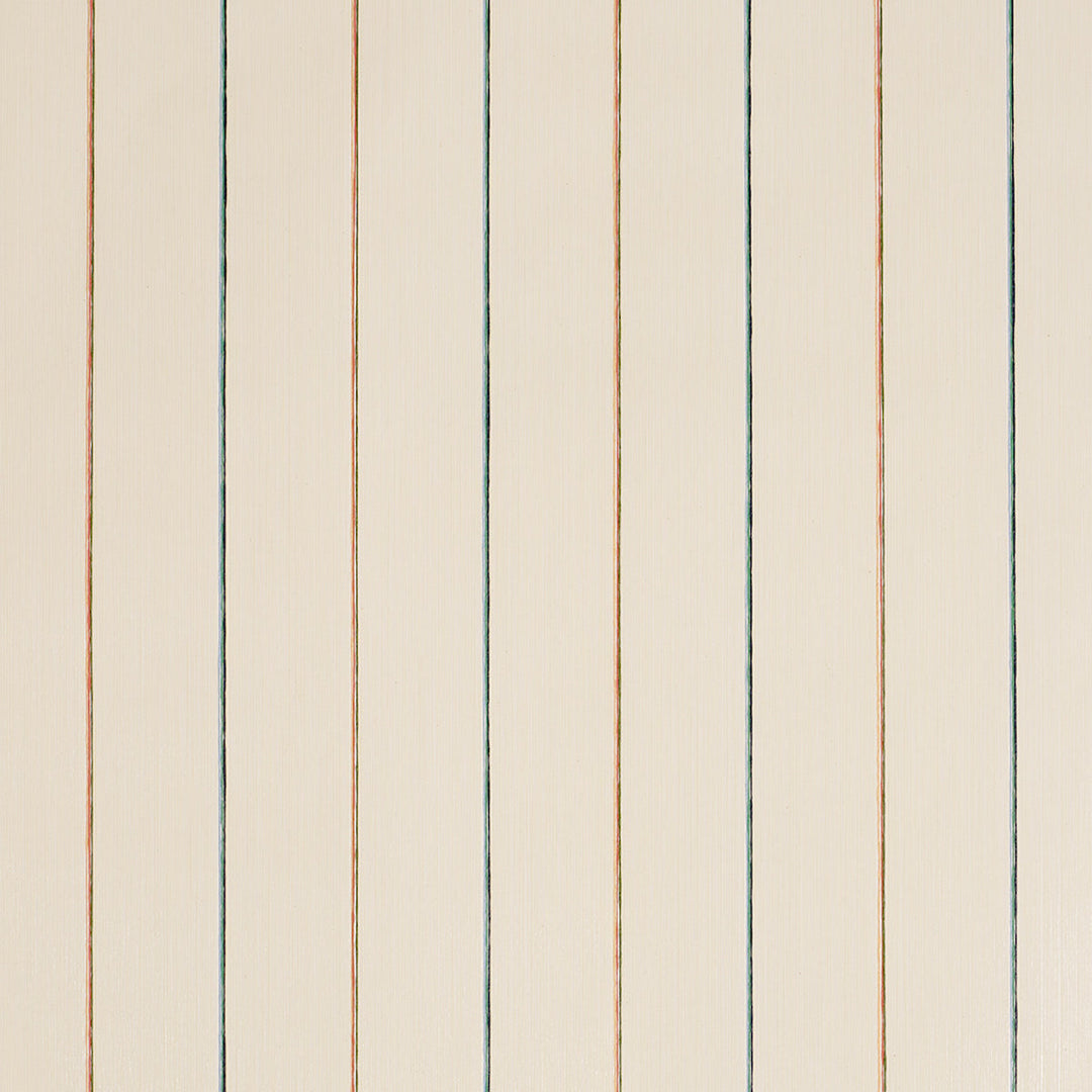 Schumacher Wallcovering Draper Stripe - Moonlight