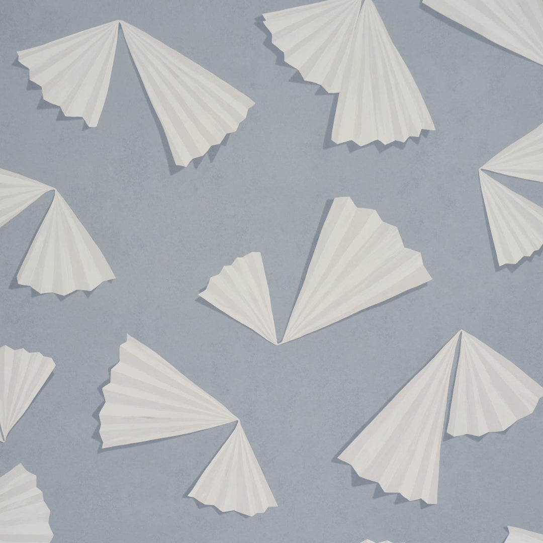 Schumacher Wallcovering Antoinette - Mist